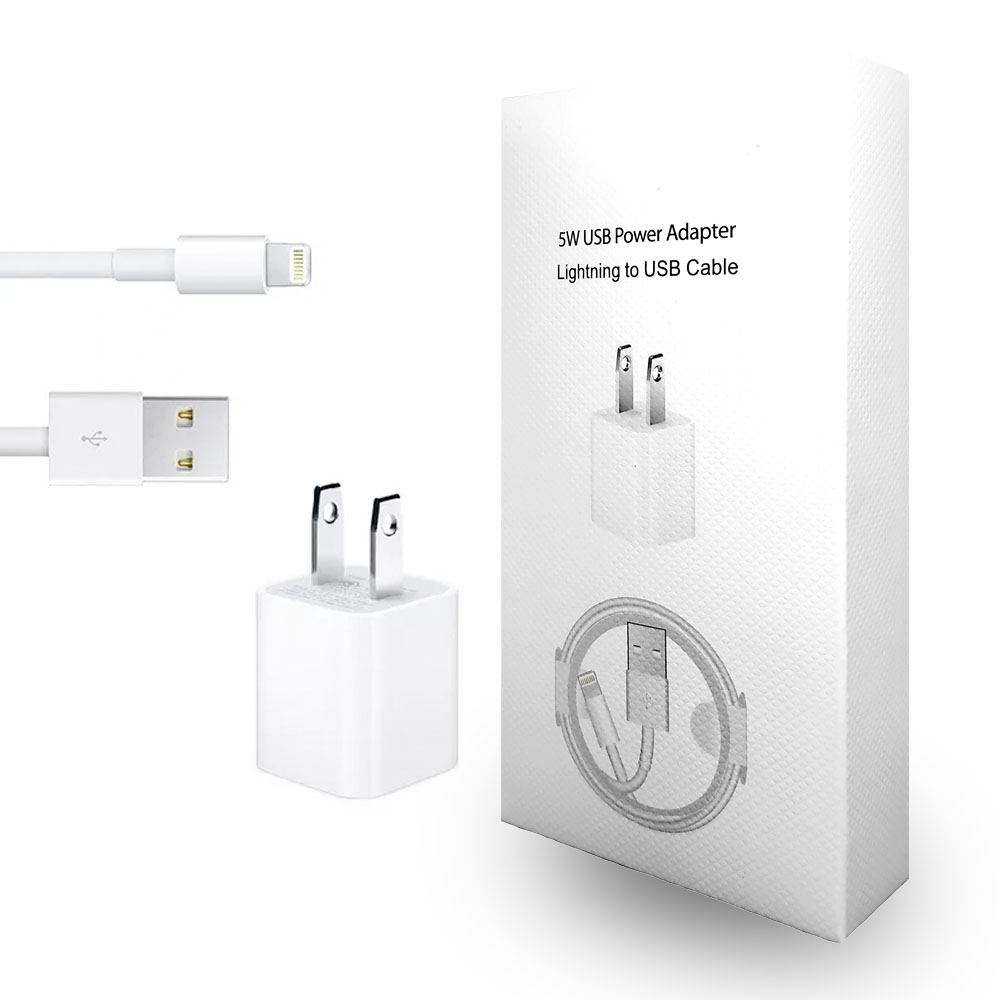 Combo Cargador + Cable para iphone