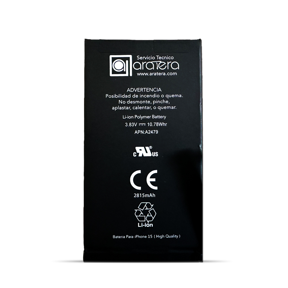 Cambio Bateria iphone 15