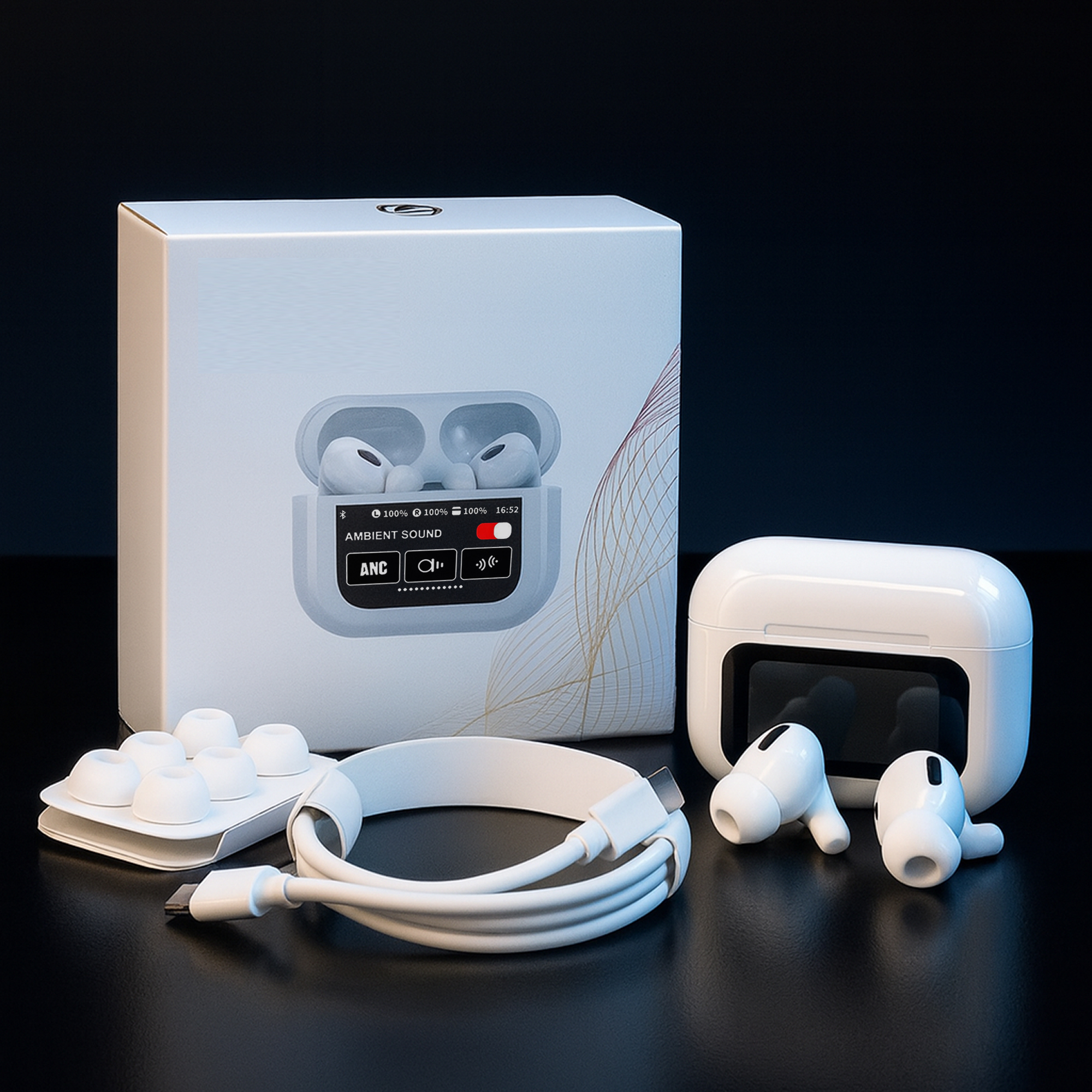 Audífono inalambrico Voltrax Max con pantalla