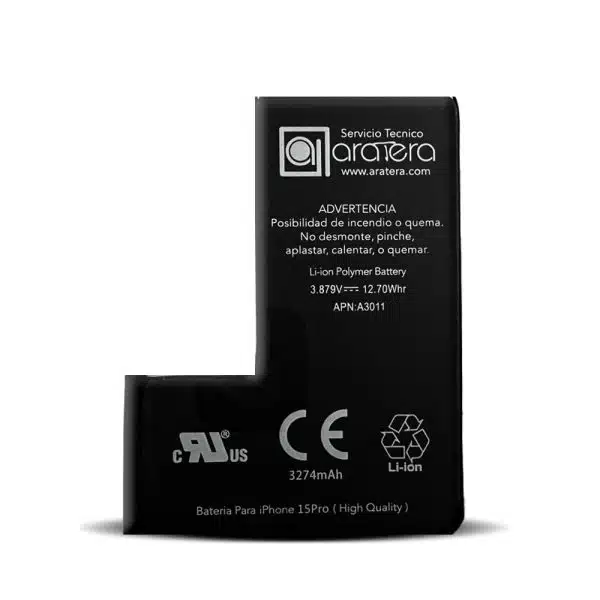 Cambio Bateria iPhone 15 Pro
